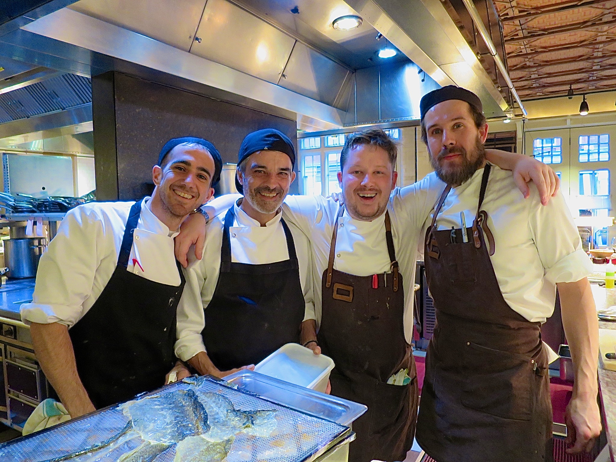 Chefs from Chiltern Firehouse