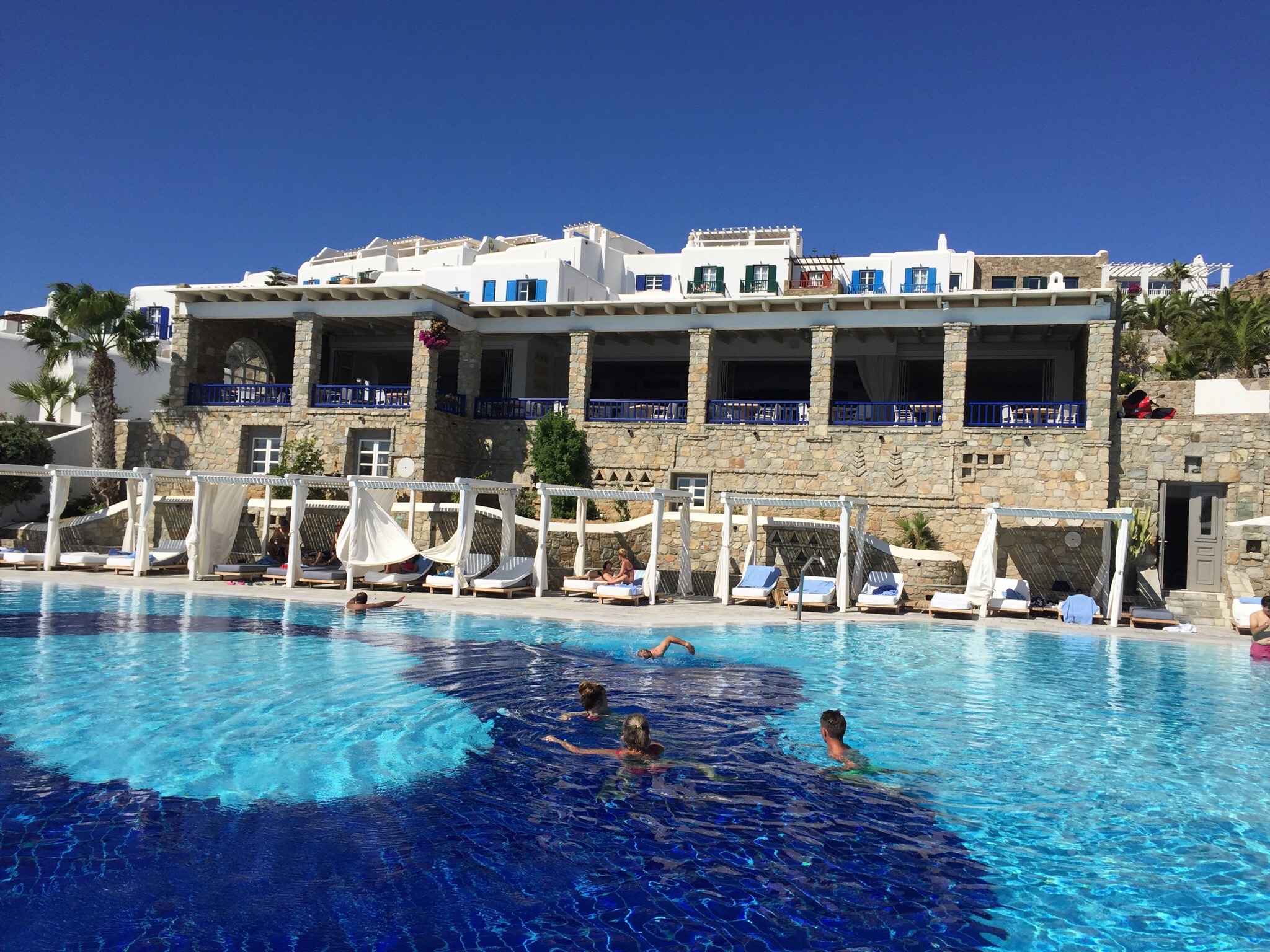 Mykonos Grand Hotel Swimming Pool