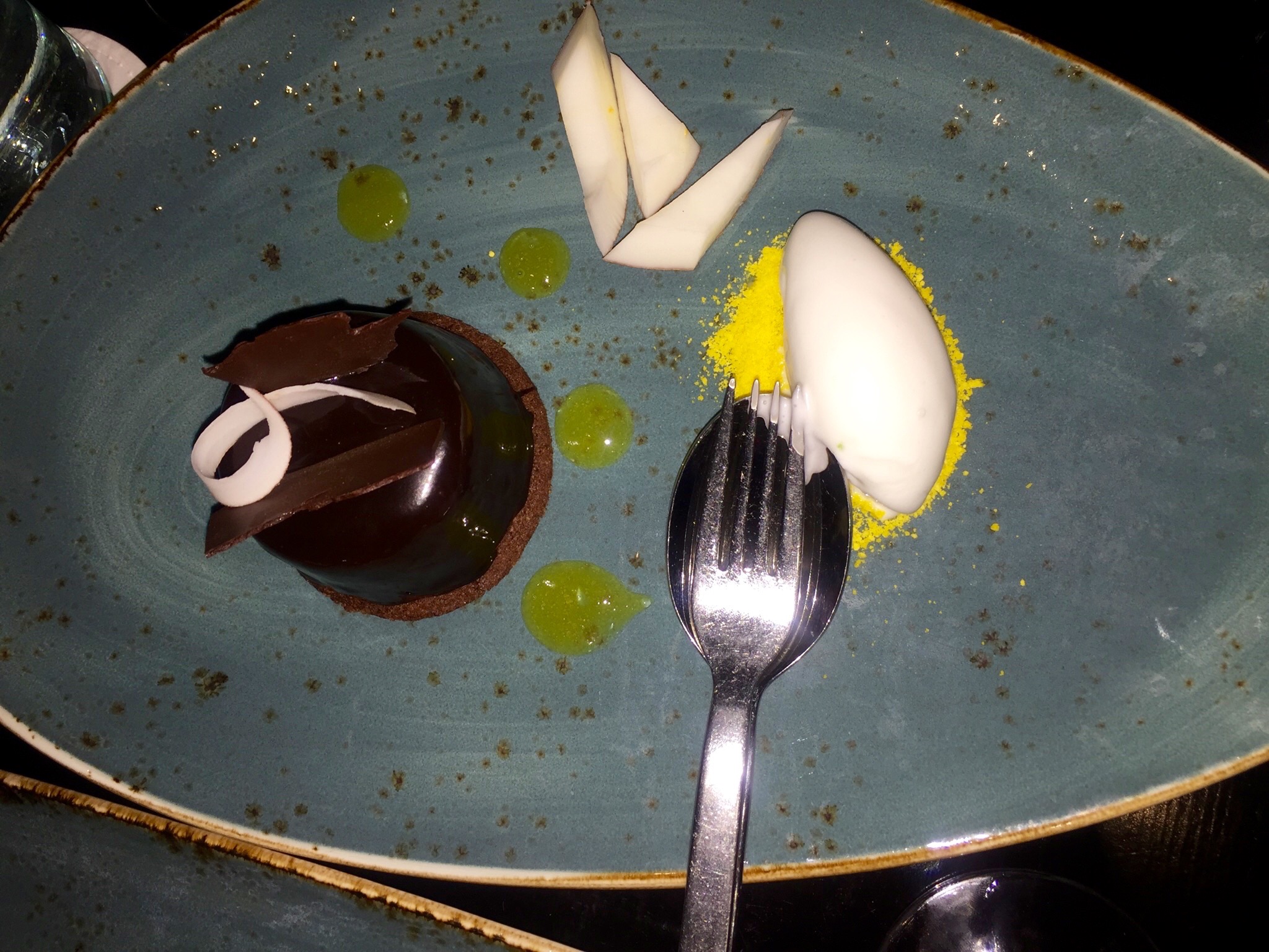 Decadent Chocolate Dessert at Buddha Bar Mykonos